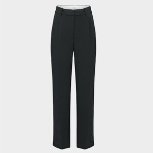 Aritzia The Effortless Pant - Classic Black Work Pants/Trousers